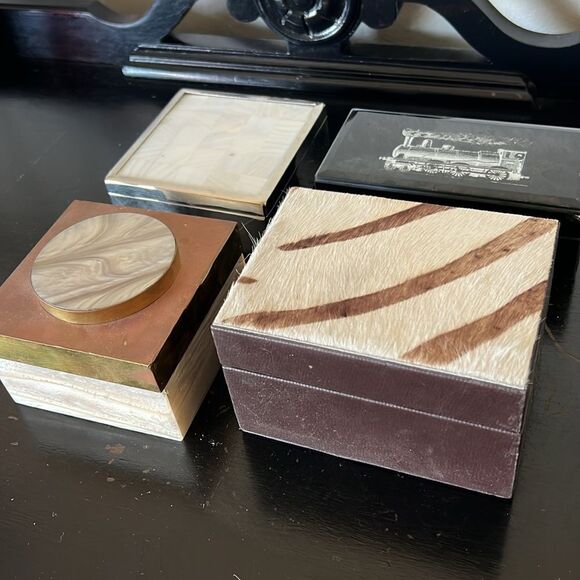 Set of 4 Trinket Boxes - Picture 11 of 12